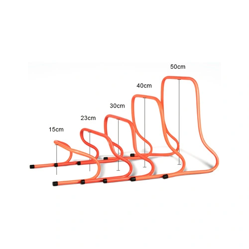 Футбольний тренувальний біг з бар'єрами